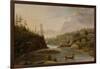 Cheever's Mill on the St. Croix River, 1847-Henry Lewis-Framed Giclee Print