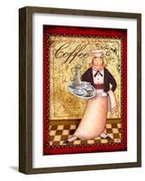 Chef 1 Coffee-Viv Eisner-Framed Art Print