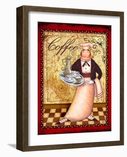 Chef 1 Coffee-Viv Eisner-Framed Art Print