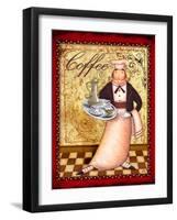 Chef 1 Coffee-Viv Eisner-Framed Art Print