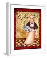 Chef 1 Coffee-Viv Eisner-Framed Art Print