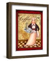 Chef 1 Coffee-Viv Eisner-Framed Art Print