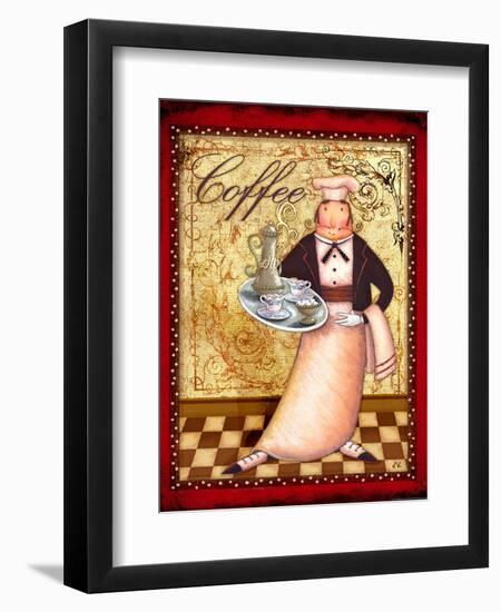 Chef 1 Coffee-Viv Eisner-Framed Art Print