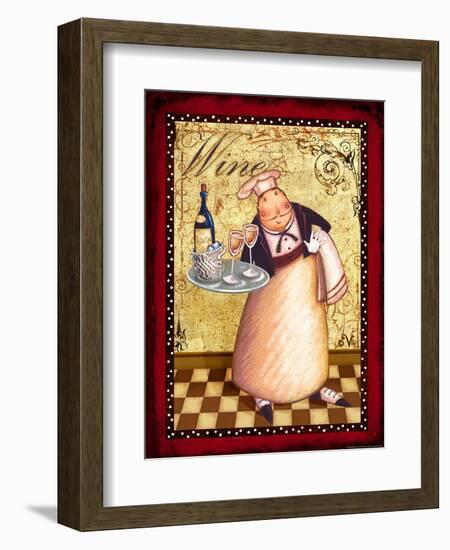 Chef 4 Wine-Viv Eisner-Framed Art Print