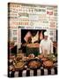 Chef and Food at the La Fonda Del Sol Restaurant-Yale Joel-Stretched Canvas