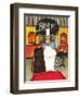 Chef at Bistro-Jennifer Garant-Framed Giclee Print