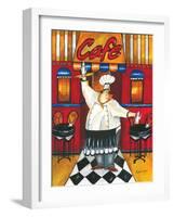 Chef at Café-Jennifer Garant-Framed Giclee Print