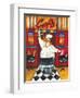 Chef at Café-Jennifer Garant-Framed Giclee Print