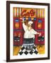 Chef at Café-Jennifer Garant-Framed Giclee Print