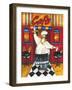 Chef at Café-Jennifer Garant-Framed Premium Giclee Print