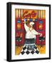 Chef at Café-Jennifer Garant-Framed Premium Giclee Print