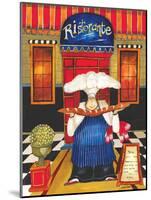 Chef at Ristorante-Jennifer Garant-Mounted Giclee Print