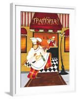 Chef at Trattoria-Jennifer Garant-Framed Giclee Print