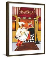 Chef at Trattoria-Jennifer Garant-Framed Giclee Print