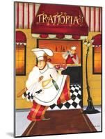 Chef at Trattoria-Jennifer Garant-Mounted Giclee Print