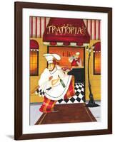 Chef at Trattoria-Jennifer Garant-Framed Giclee Print