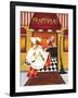 Chef at Trattoria-Jennifer Garant-Framed Giclee Print