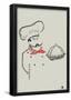 Chef Bon Appetite Languages Text Poster-null-Framed Poster