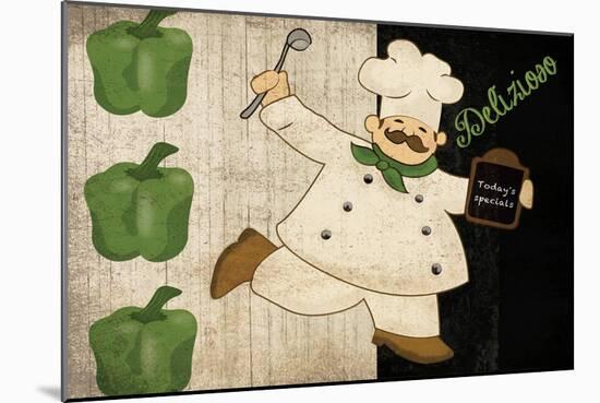 Chef Delizioso-Piper Ballantyne-Mounted Art Print