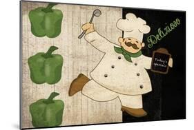 Chef Delizioso-Piper Ballantyne-Mounted Art Print