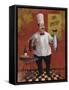 Chef Fish Master-Frank Harris-Framed Stretched Canvas