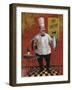 Chef Fish Master-Frank Harris-Framed Giclee Print