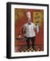 Chef Fish Master-Frank Harris-Framed Giclee Print