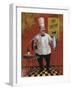 Chef Fish Master-Frank Harris-Framed Giclee Print