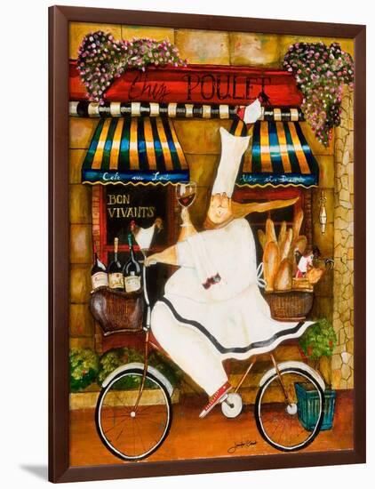 Chef in Paris-Jennifer Garant-Framed Giclee Print