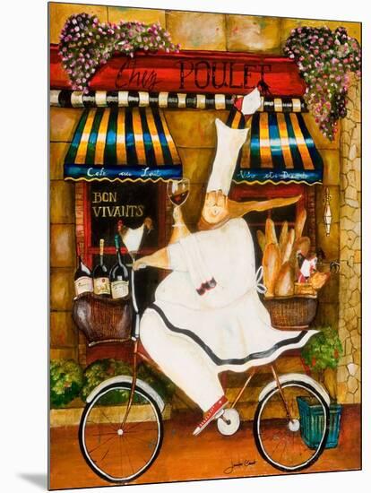 Chef in Paris-Jennifer Garant-Mounted Giclee Print