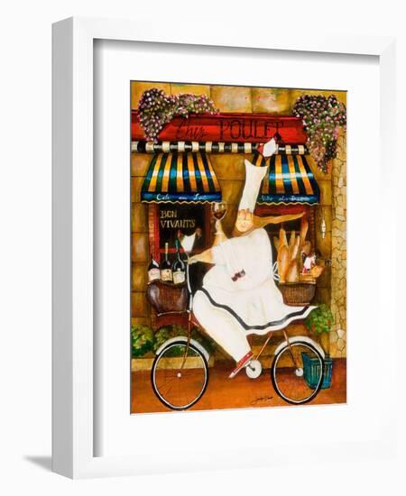 Chef in Paris-Jennifer Garant-Framed Giclee Print