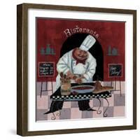Chef Kitchen Menus-Gregg DeGroat-Framed Giclee Print