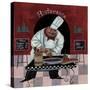 Chef Kitchen Menus-Gregg DeGroat-Stretched Canvas