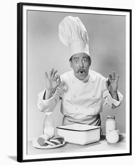 Chef of the Future-null-Framed Premium Giclee Print