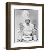 Chef of the Future-null-Framed Art Print