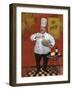 Chef Pasta Master-Frank Harris-Framed Giclee Print