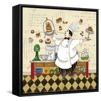 Chef Pastry-Pamela Gladding-Framed Stretched Canvas