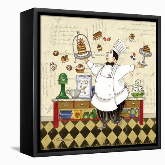 Chef Pastry-Pamela Gladding-Framed Stretched Canvas