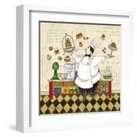 Chef Pastry-Pamela Gladding-Framed Art Print