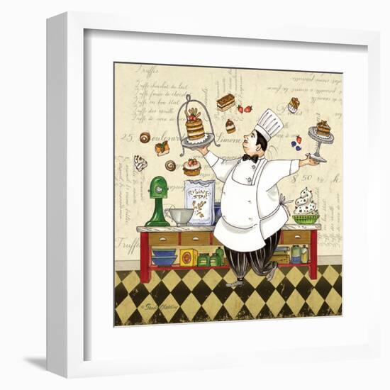 Chef Pastry-Pamela Gladding-Framed Art Print