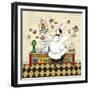 Chef Pastry-Pamela Gladding-Framed Premium Giclee Print