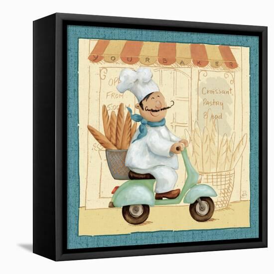 Chef's Market III-Daphne Brissonnet-Framed Stretched Canvas