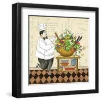 Chef Salad-Pamela Gladding-Framed Art Print