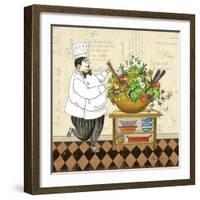 Chef Salad-Pamela Gladding-Framed Art Print