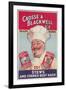 Chef with Canned Goods-null-Framed Art Print