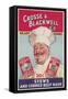 Chef with Canned Goods-null-Framed Stretched Canvas