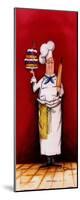 Chef With Pastry-Tracy Flickinger-Mounted Art Print