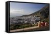 Chefchaouen (Chefchaouene), Rif Mountains, Atlas Mountains, Morocco, North Africa, Africa-Simon Montgomery-Framed Stretched Canvas