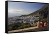 Chefchaouen (Chefchaouene), Rif Mountains, Atlas Mountains, Morocco, North Africa, Africa-Simon Montgomery-Framed Stretched Canvas