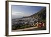 Chefchaouen (Chefchaouene), Rif Mountains, Atlas Mountains, Morocco, North Africa, Africa-Simon Montgomery-Framed Photographic Print